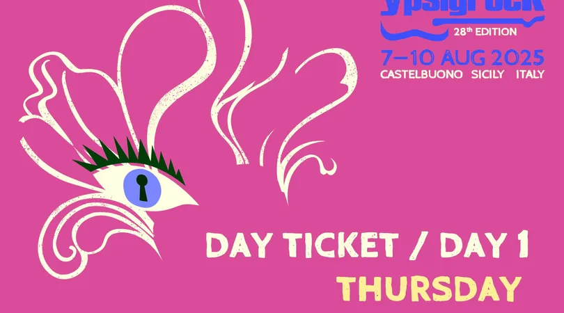Ypsigrock 2025 / Day 1