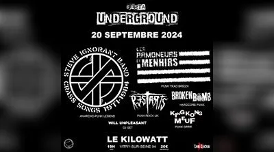 Fiesta Underground : Les Ramoneurs de Menhirs...