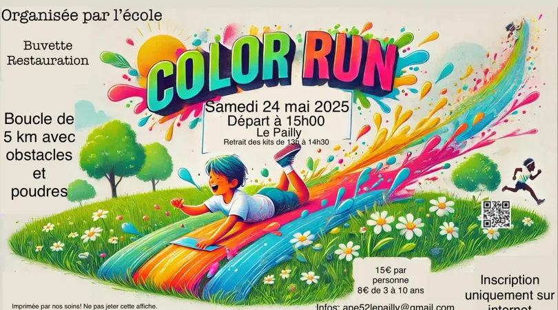 Color Run Le Pailly
