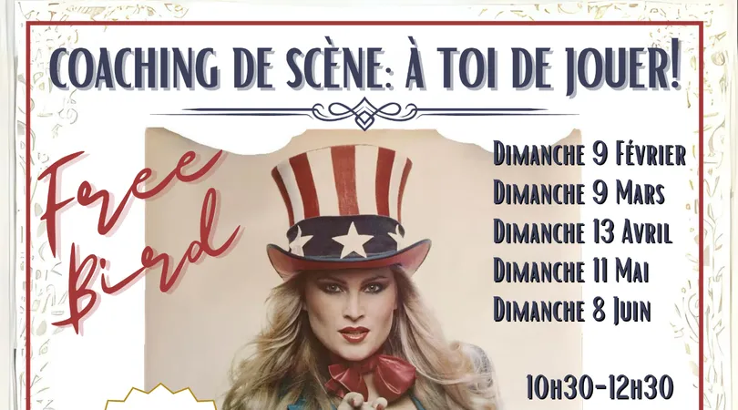 Cours - "Coaching de scène" avec Free Bird - 10h30-12h30 4