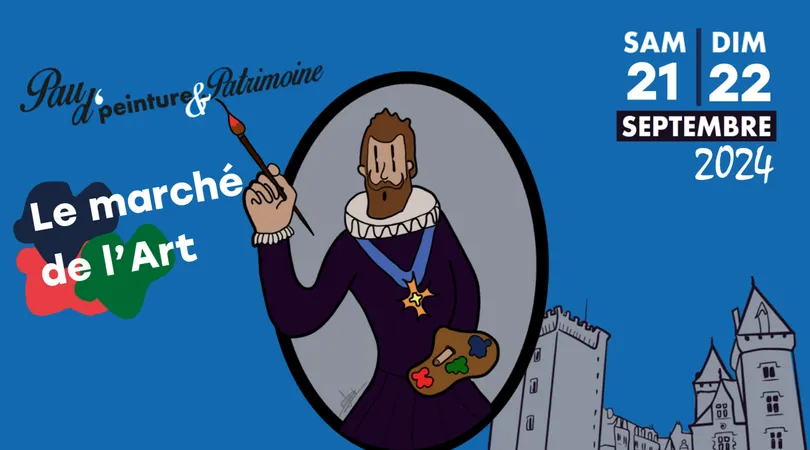 Pau d'Peinture et Patrimoine - le marché de l'art 2024