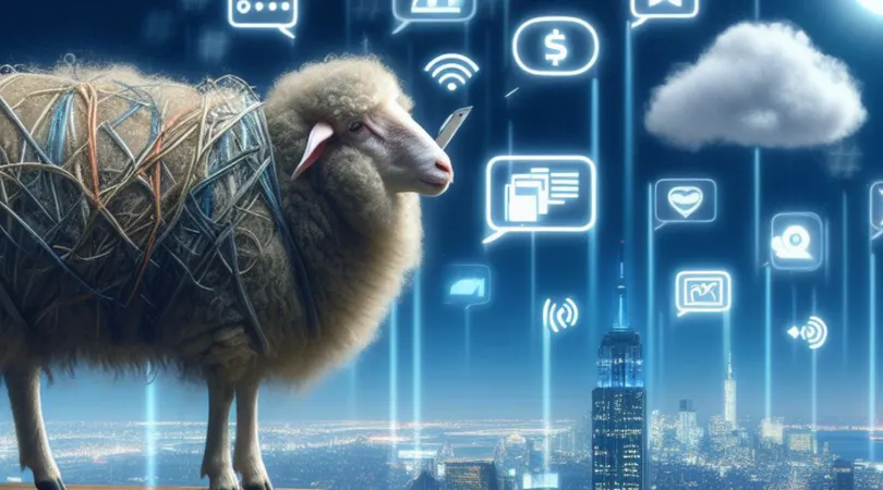 Exposition IA : Moutons Artificiels