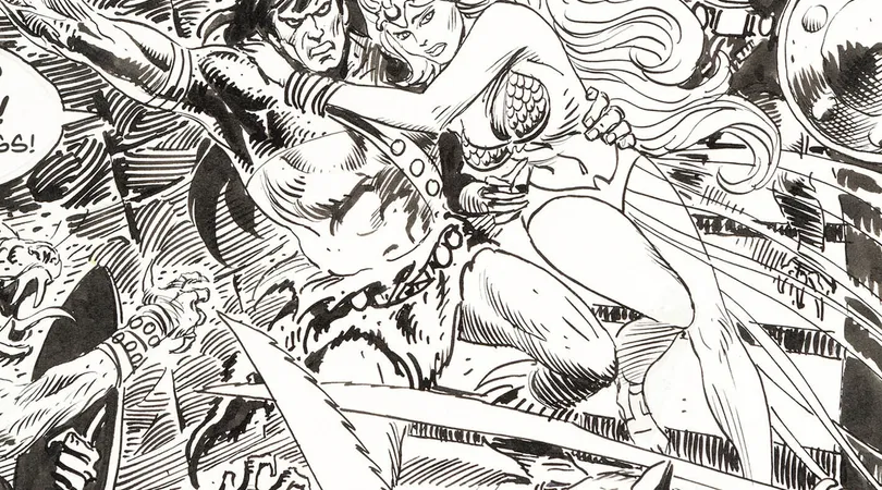 Exposition L'art de Joe Kubert à la galerie 9e art