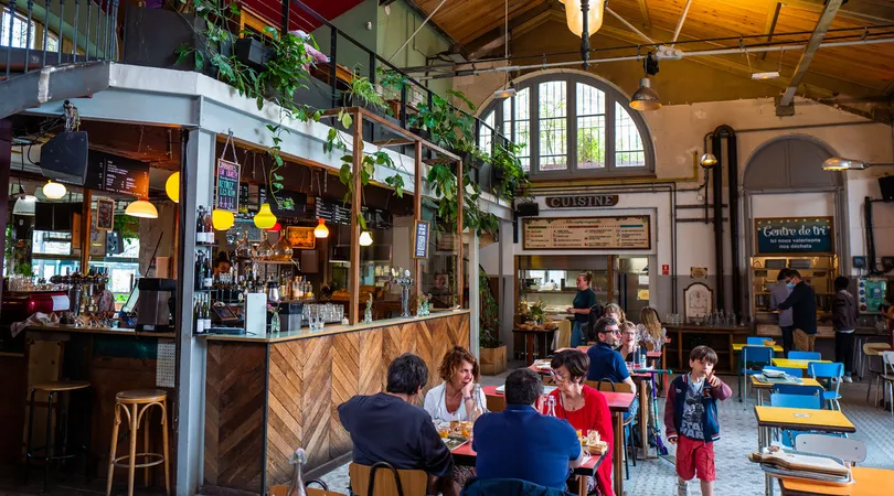 Visite de la REcyclerie (18e)