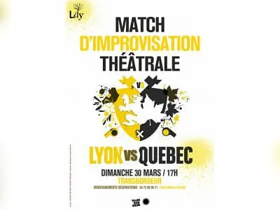 MATCH D'IMPRO THÉÂTRALE LYON VS QUÉBEC