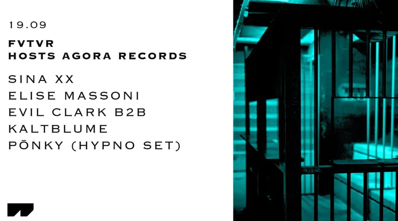 AGORA RECORDS W/ SINA XX, ELISE MASSONI & FRIENDS