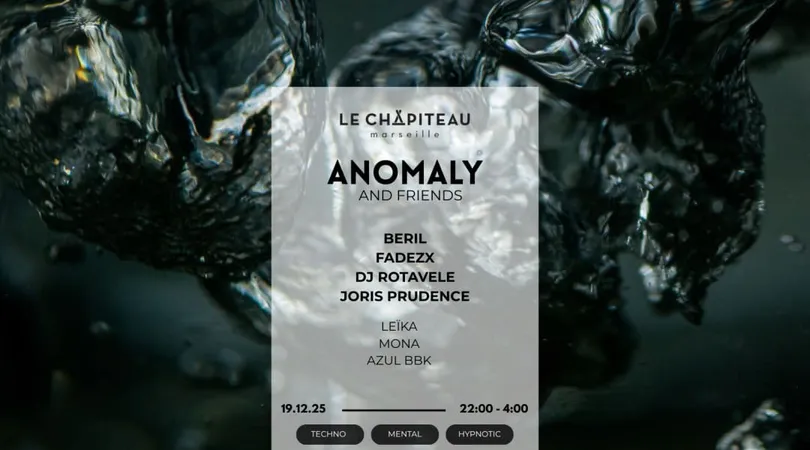 ANOMALY & FRIENDS