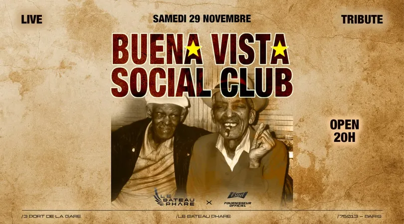 BUENA VISTA SOCIAL CLUB LIVE TRIBUTE #3