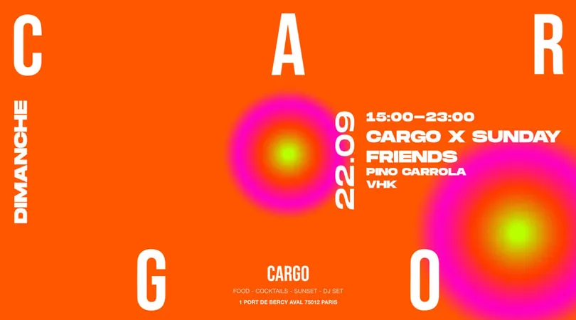 Cargo X Sunday Friends #5