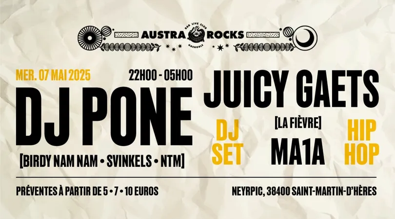 DJ PONE - JUICY GAETS - MA1A