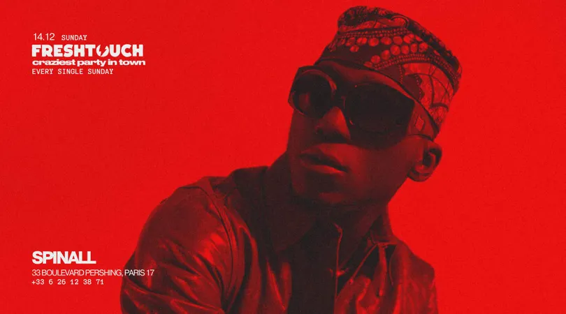 DJ Spinall @FRESHTOUCH SUNDAY 14' DECEMBER