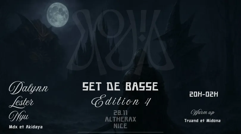 Exod.i4 // set de basse - Edition 4