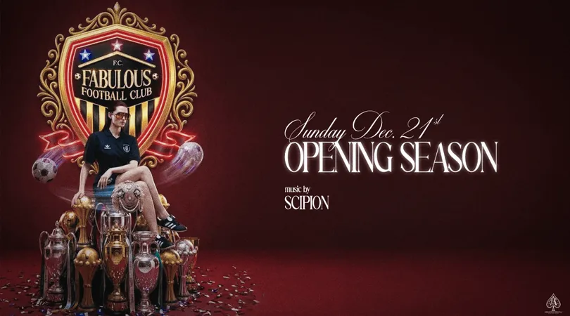 FABULOUS FOOTBALL CLUB PARTY