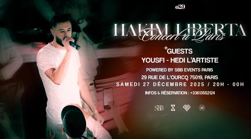 HAKIM LIBERTA EN CONCERT A PARIS + INVITÉS
