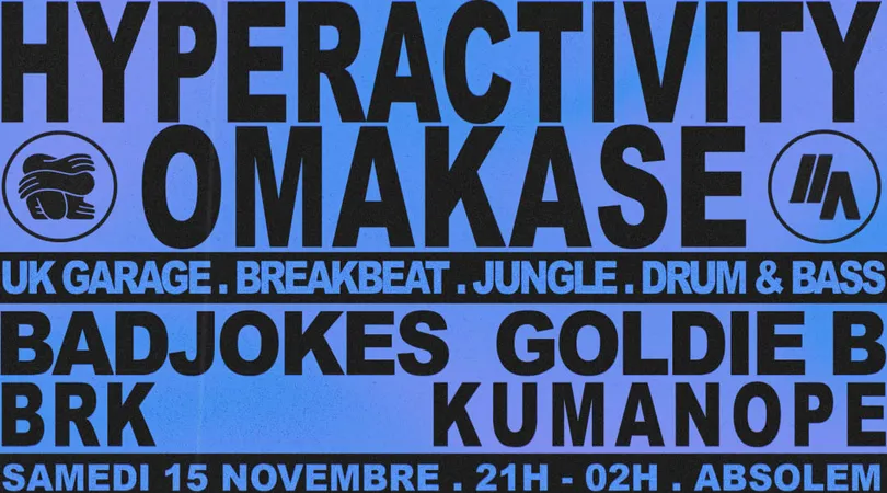 Hyperactivity Music x Omakase