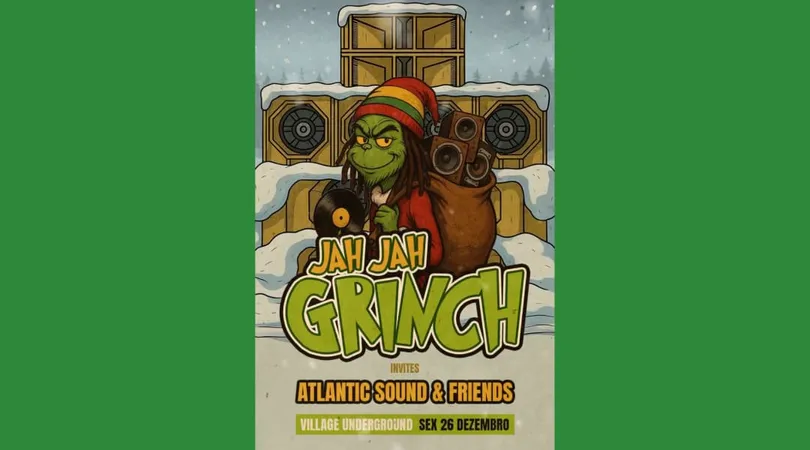 JAH JAH GRINCH convida ATLANTIC SOUND & FRIENDS