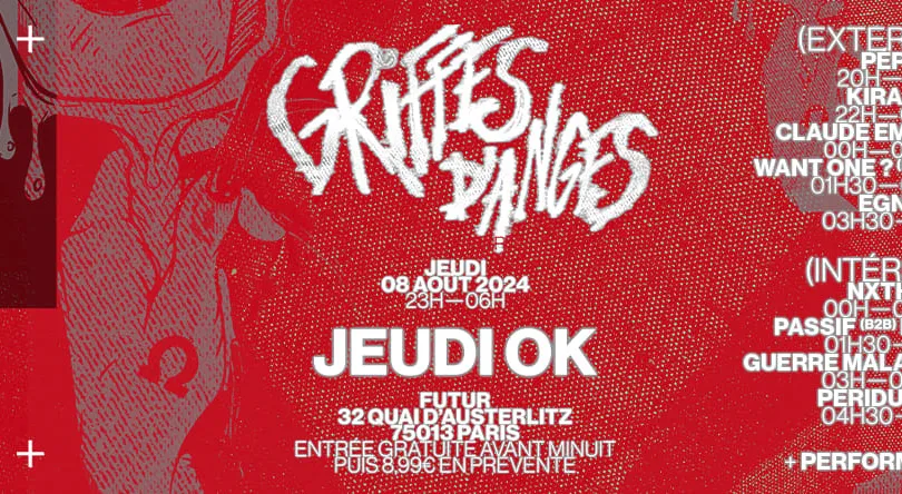 Jeudi Ok x Griffes d'Anges