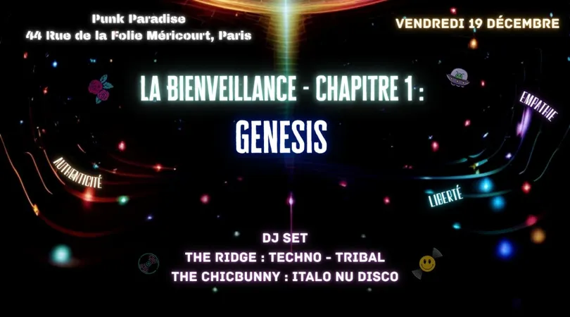 LA BIENVEILLANCE - CHAPITRE 1 : GÉNÉSIS