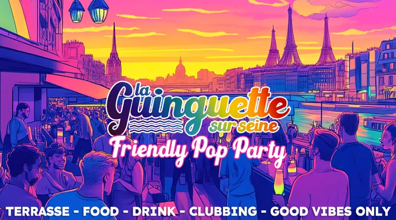 LA GUINGUETTE Friendly Pop Party - Dimanche 08/09