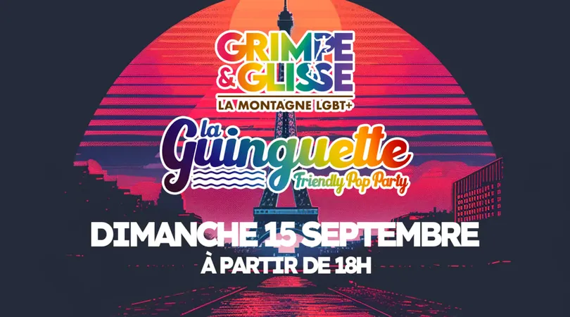 La Guinguette Friendly Pop Party Grimpe & Glisse 15/09