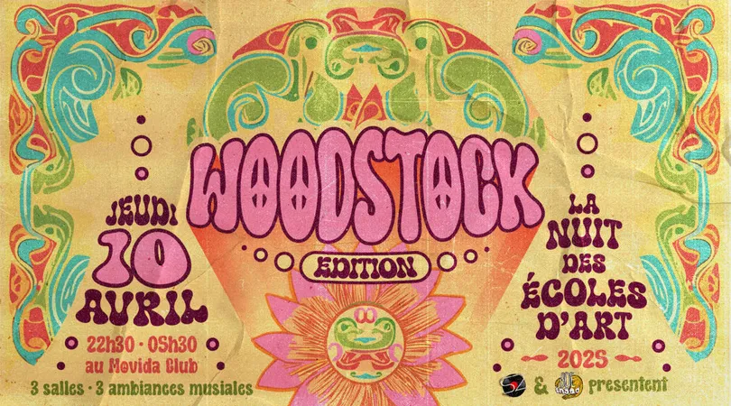 LA NUIT DES ECOLES D'ART 2025 - WOODSTOCK EDITION