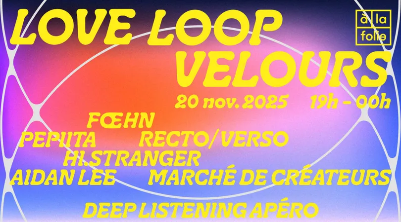 LOVE LOOP VELOURS - AMBIENT APERO & CREPES