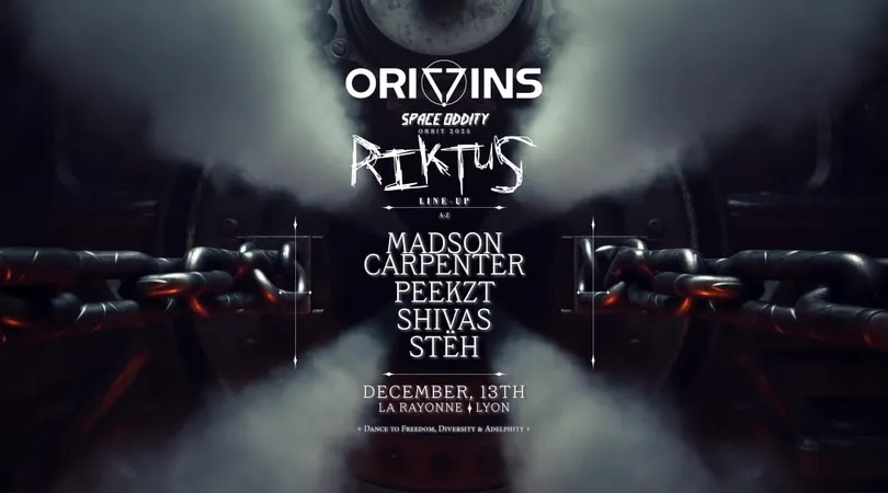 ORIGINS SPACE ODDITY invite RIKTUS