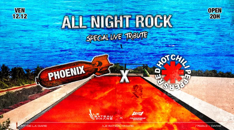 RED HOT CHILI PEPPERS & PHOENIX TRIBUTE EDITION