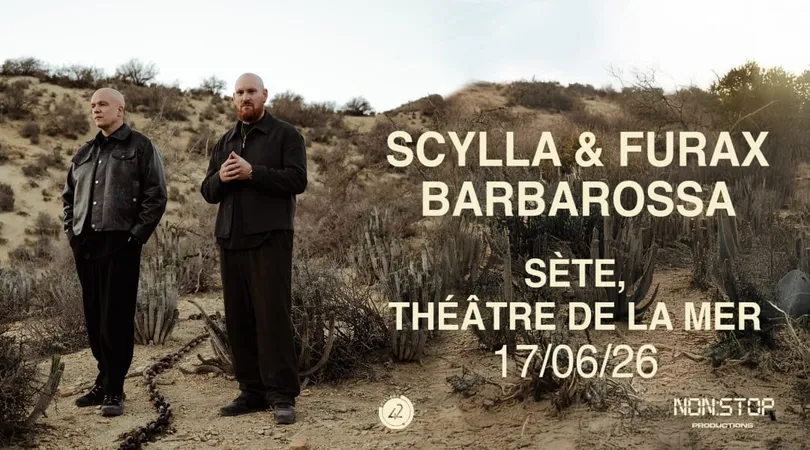 SCYLLA & FURAX BARBAROSSA +1e PARTIE Théâtre de la Mer,Sète