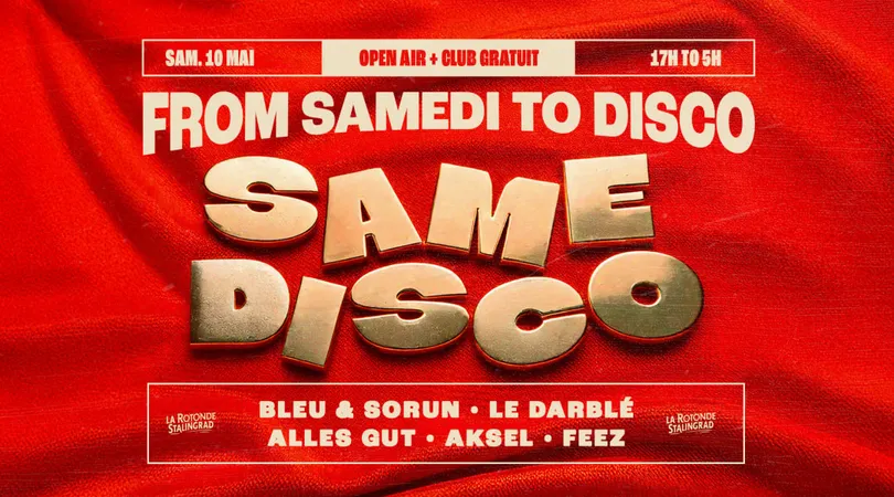 Samedisco - Free Open Air & Night !
