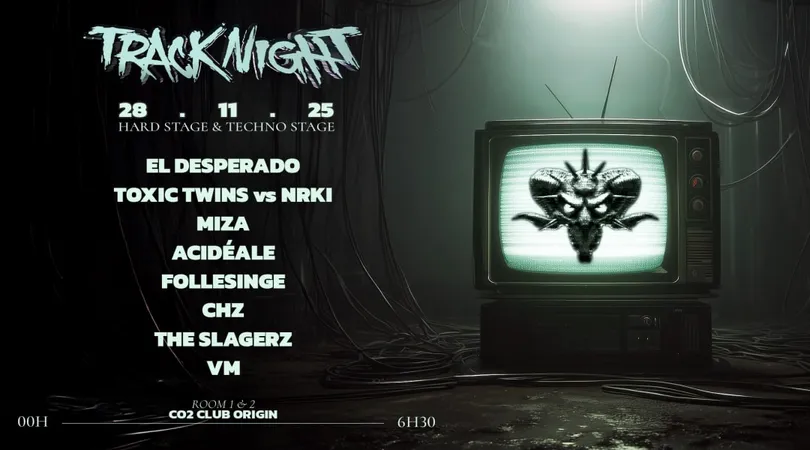TRACK'NIGHT w/EL DESPERADO. TOXIC TWINS vs NRKI. MIZA & MORE