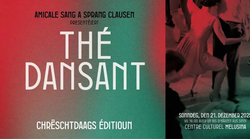Thé Dansant Chrëschtdag Edition