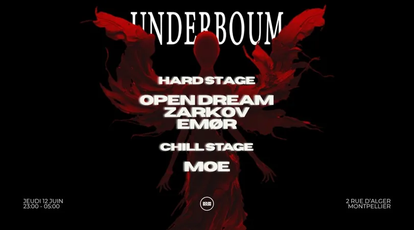 UNDERBOUM : 2 SCÈNES 2 AMBIANCES