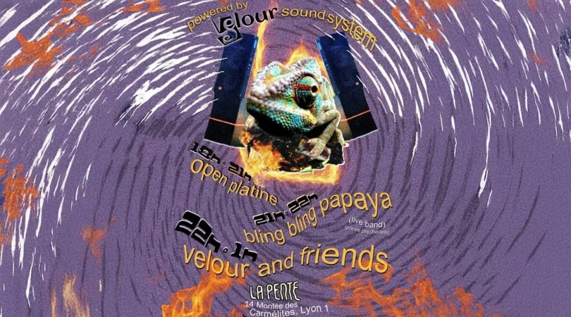 VELOUR : concert, dj sets & open platines