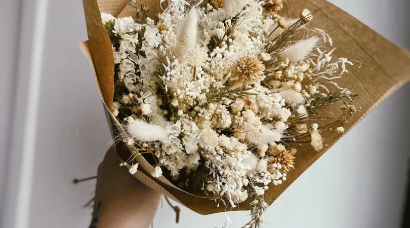 Composez votre bouquet de fleurs séchées