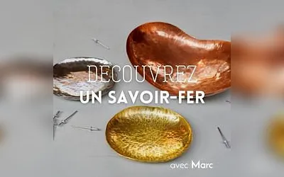 Initiez-vous à la dinanderie et martelez votre vaisselle en métal
