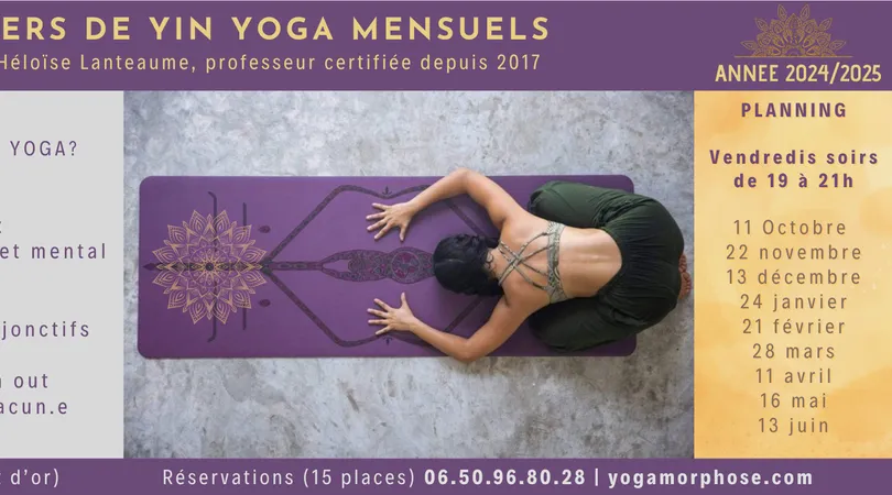 ATELIERS MENSUELS DE YIN YOGA - 2024/205