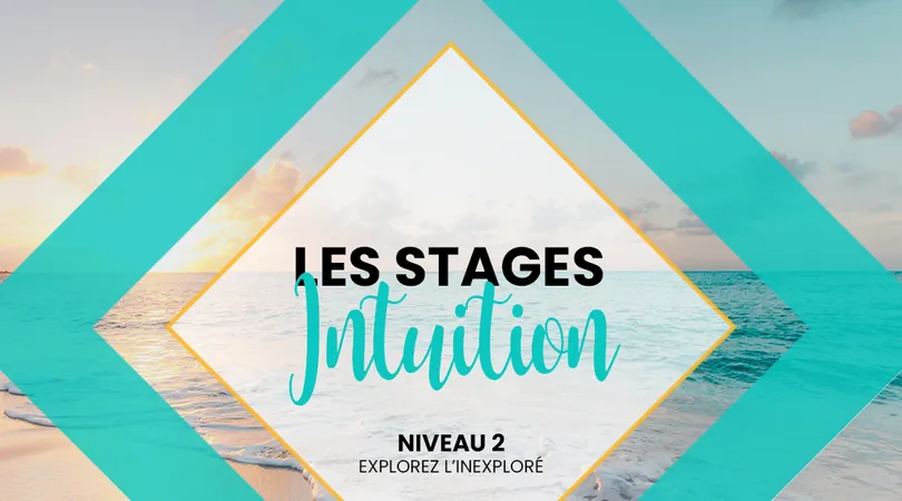 STAGE INTUITION NIVEAU 2 EXPLOREZ L'INEXPLORE