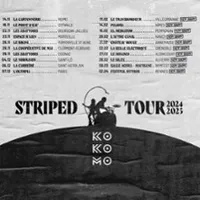 Ko Ko Mo - Striped Tour 2024 Tournée