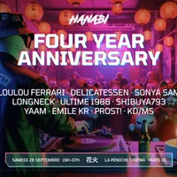 Hanabi Four Year Anniversary