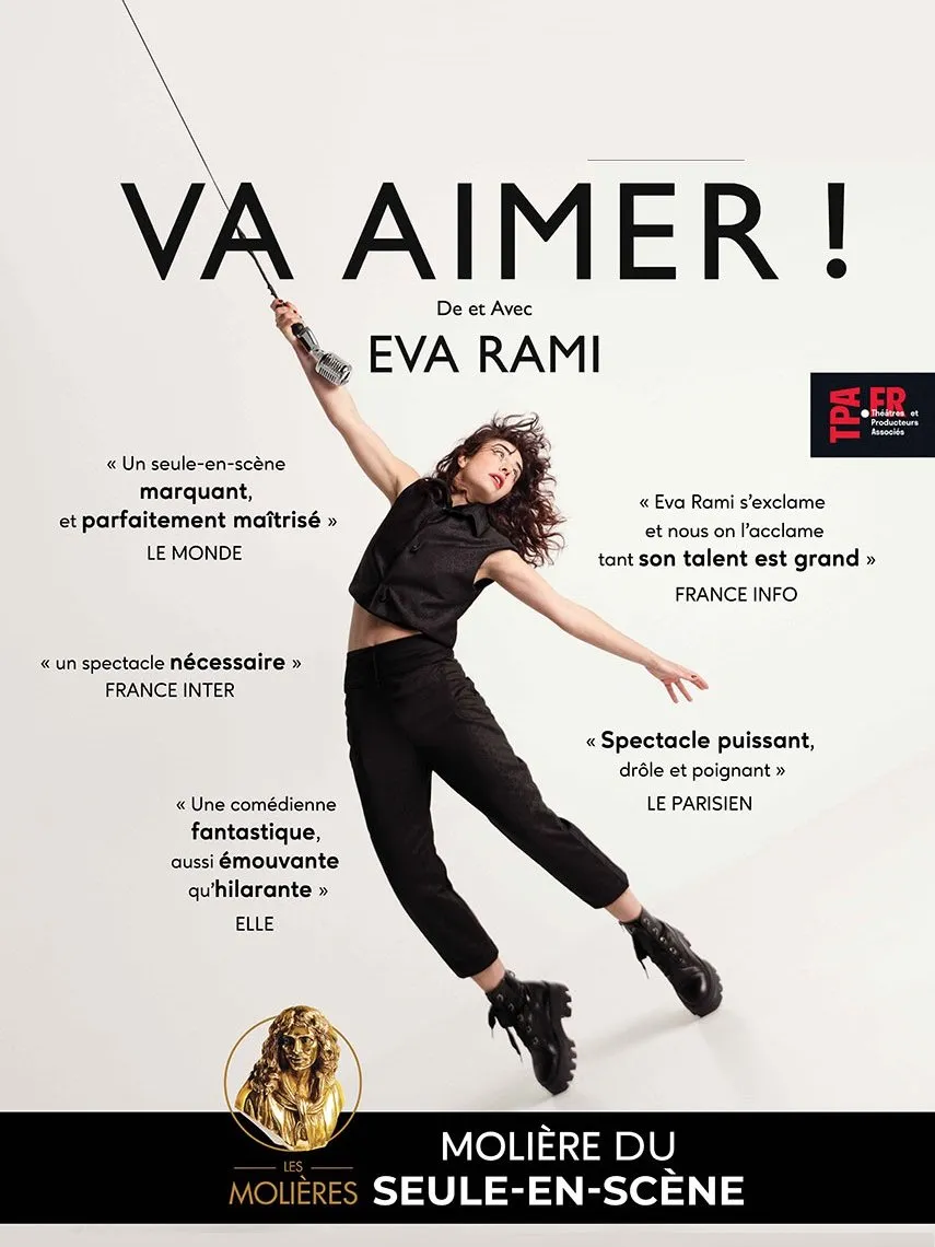 EVA RAMI dans VA AIMER ! (Paris)