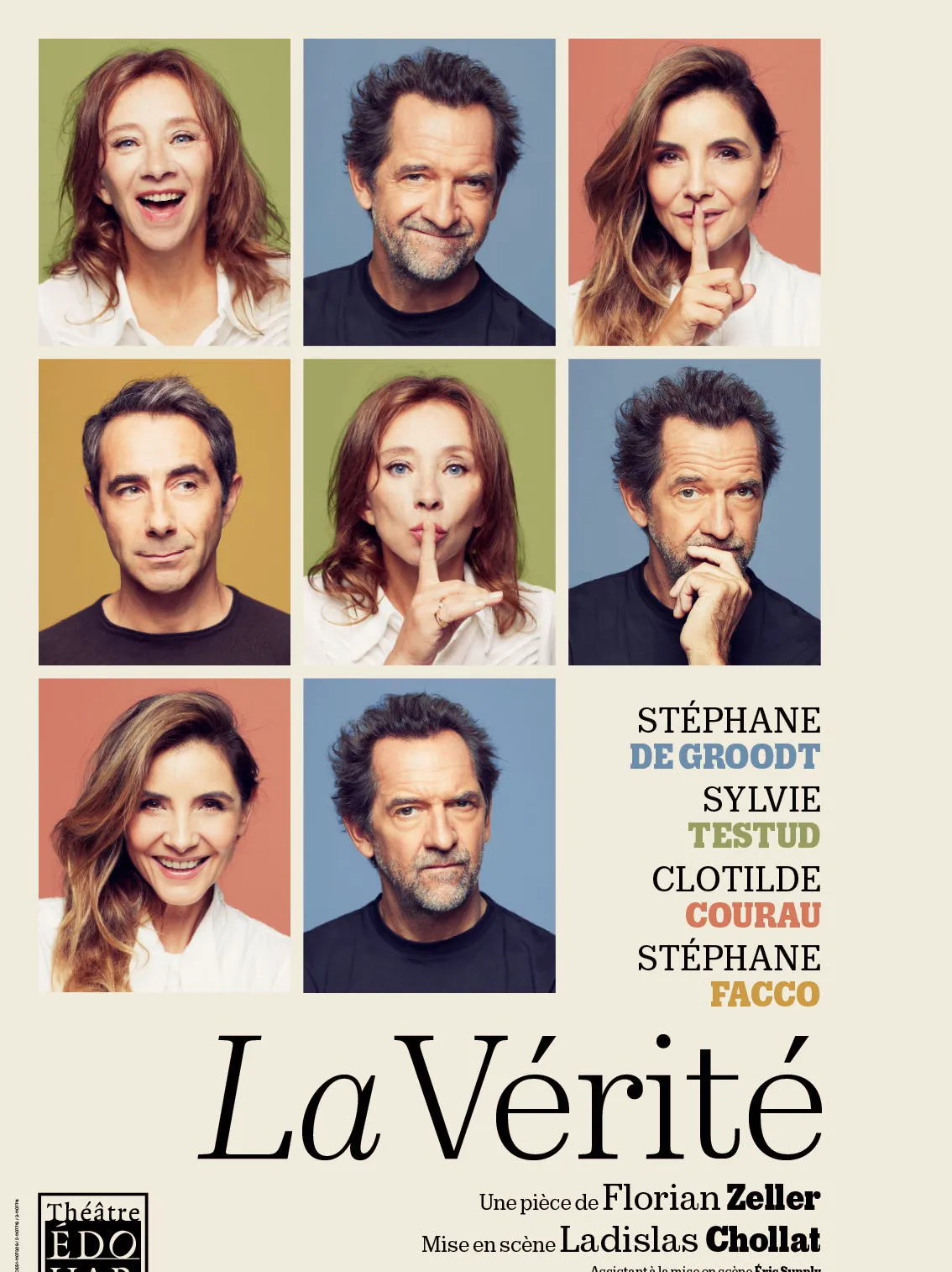 LA VERITE avec Stéphane Degroodt, Sylvie Testu, Clotilde Coureau