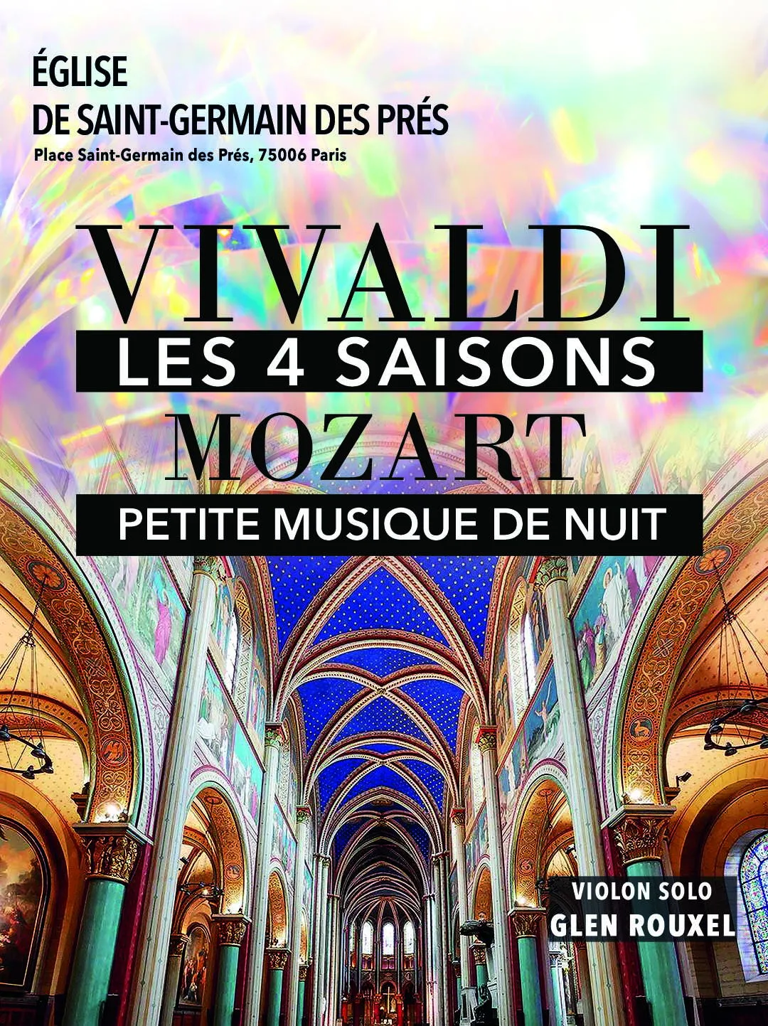 Les 4 Saisons de Vivaldi Intégrale / Petite Musique de Nuit de Mozart-Eglise Saint Germain des Prés