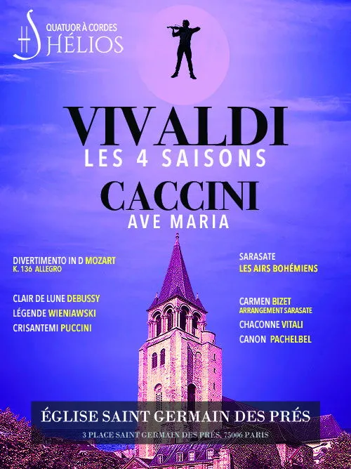 Les 4 Saisons de Vivaldi, Ave Maria et Célèbres Concertos