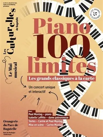 Piano 100 limites, les grands classiques à la carte