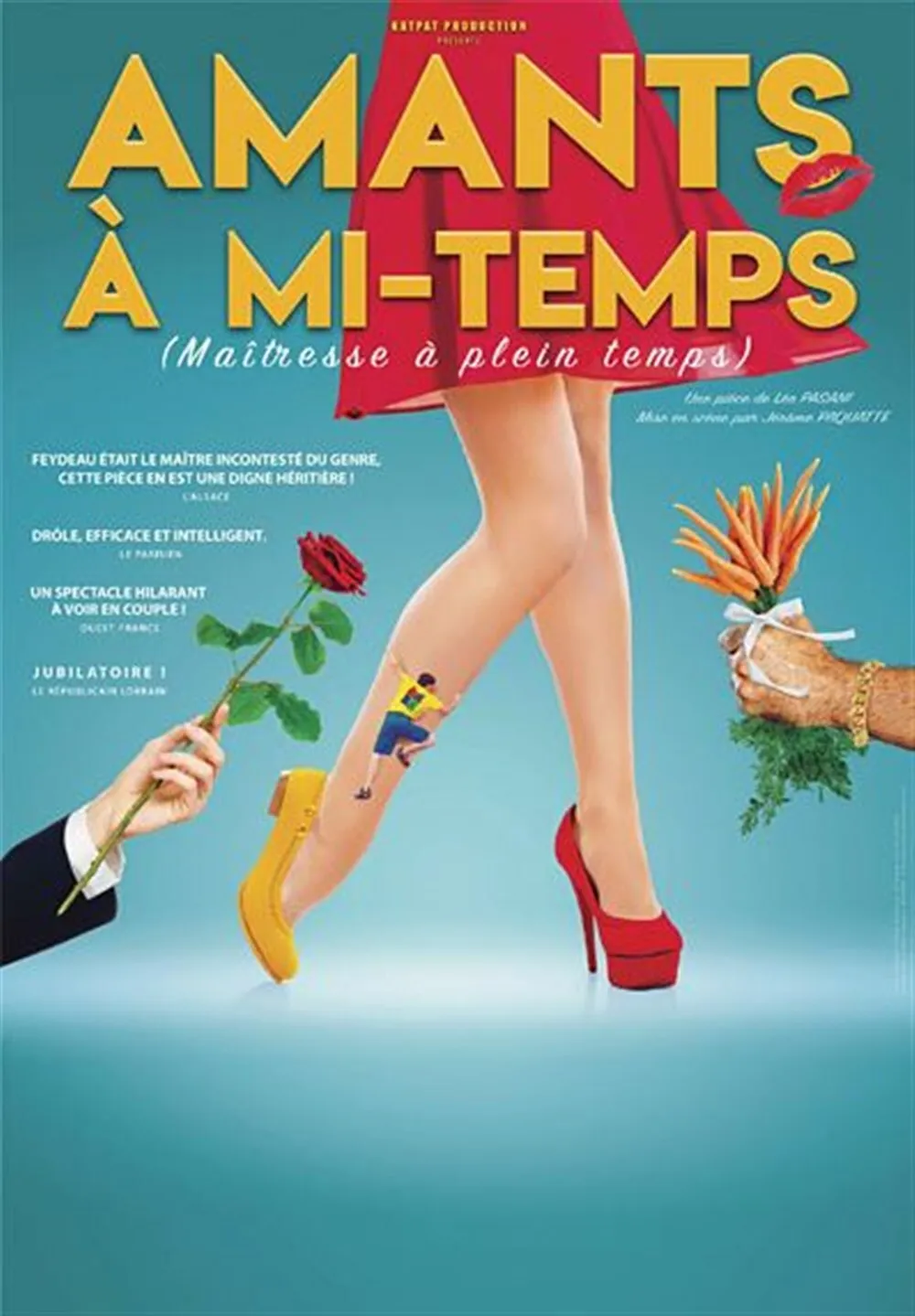 Affiche de Amants à mi-temps