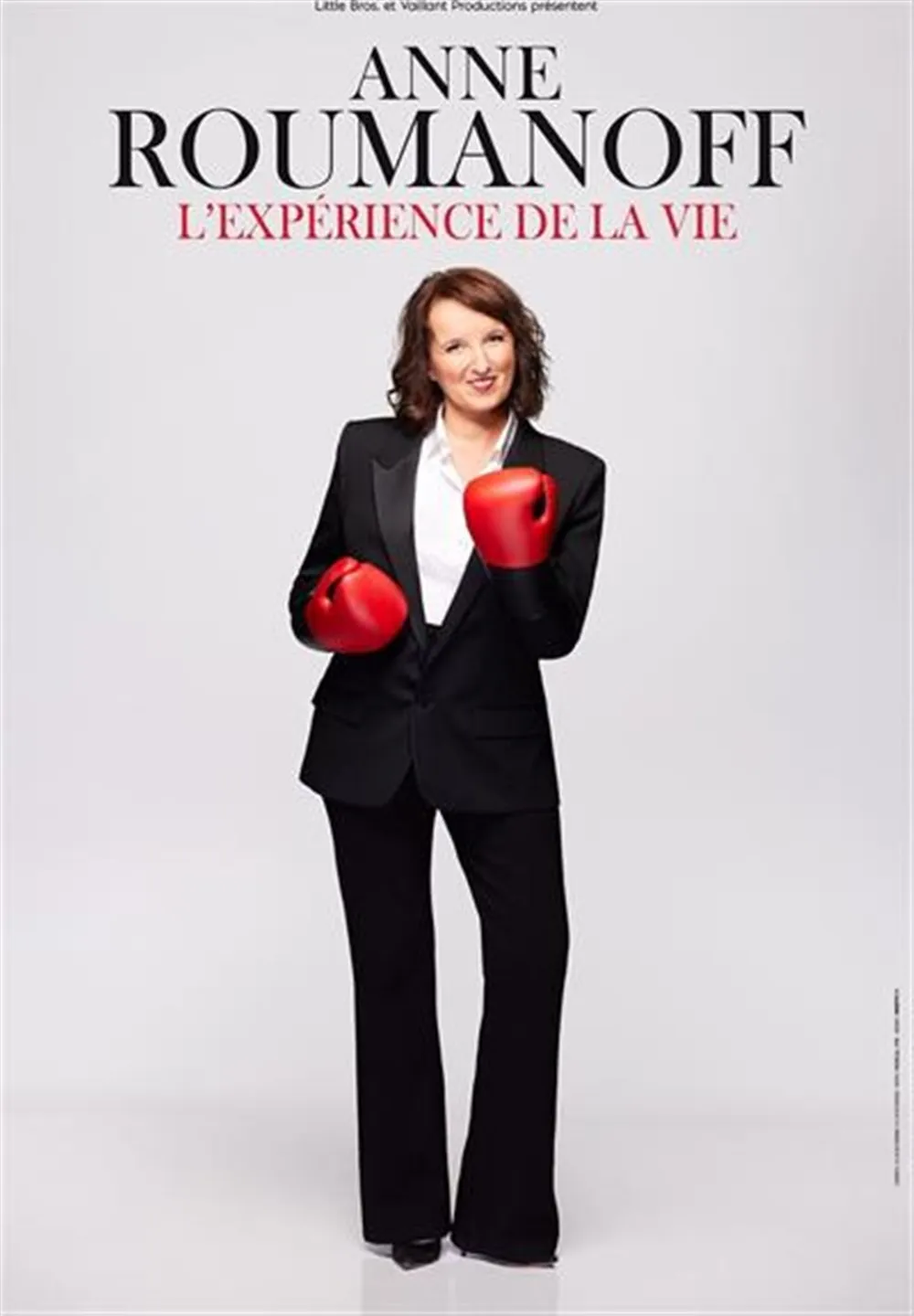 Affiche de Anne Roumanoff dans L'expérience de la vie - Vergèze