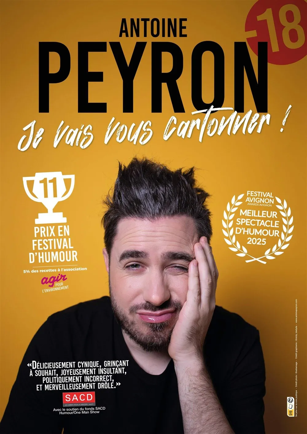 Antoine Peyron dans Je vais vous cartonner !