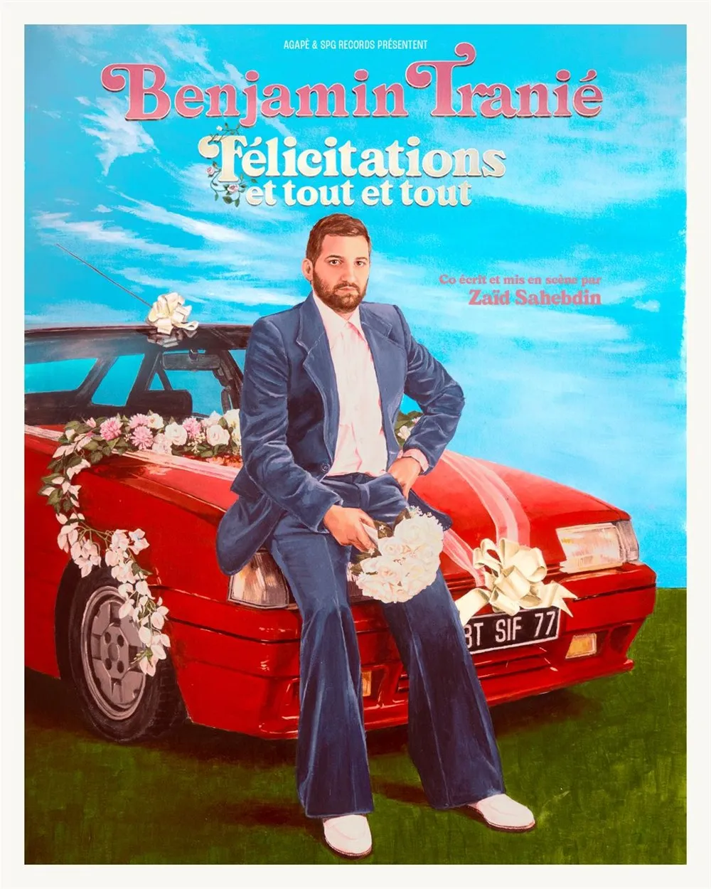 Affiche de Benjamin Tranié dans Félicitations et tout et tout