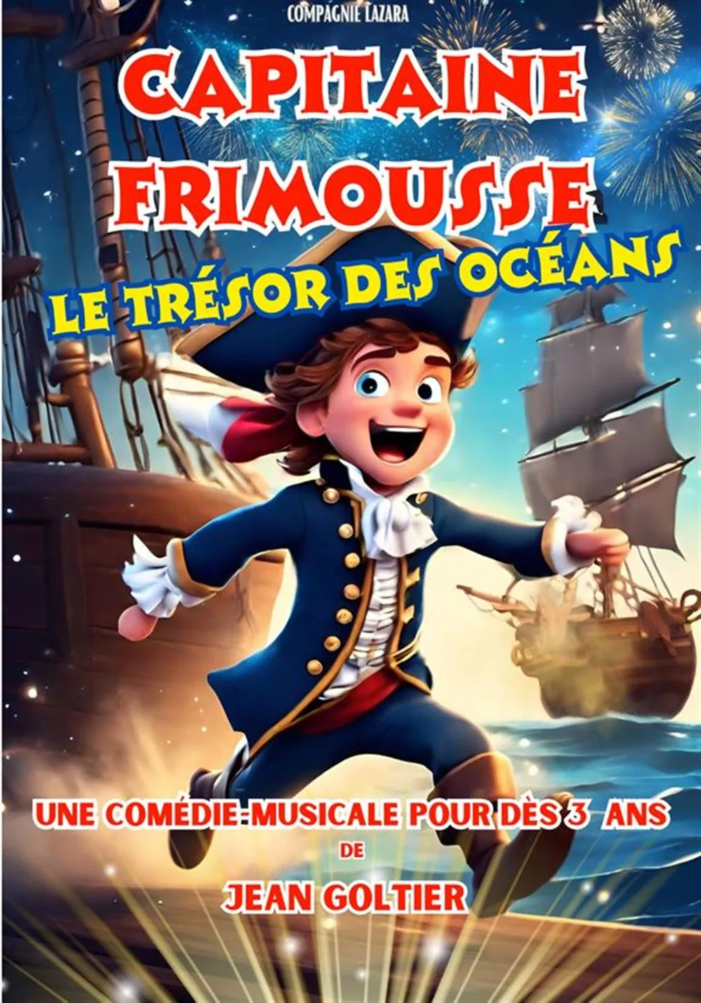 Affiche de Capitaine Frimousse et le trésor des océans
